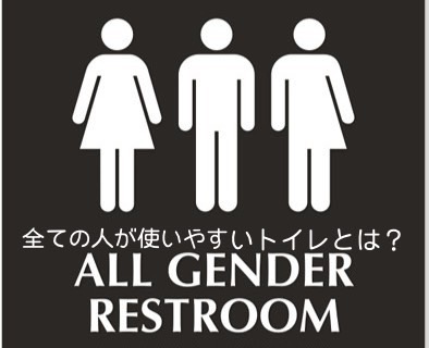 



ジェンダーレストイレ、All Gender Restroom　
Gender-Neutral Toilets
Unisex Toilets
Gender Inclusive Restrooms　